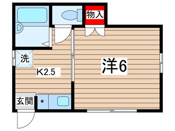 ハイツアワーズの物件間取画像